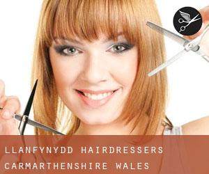 Llanfynydd hairdressers (Carmarthenshire, Wales)