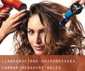 Llangendeirne hairdressers (Carmarthenshire, Wales)